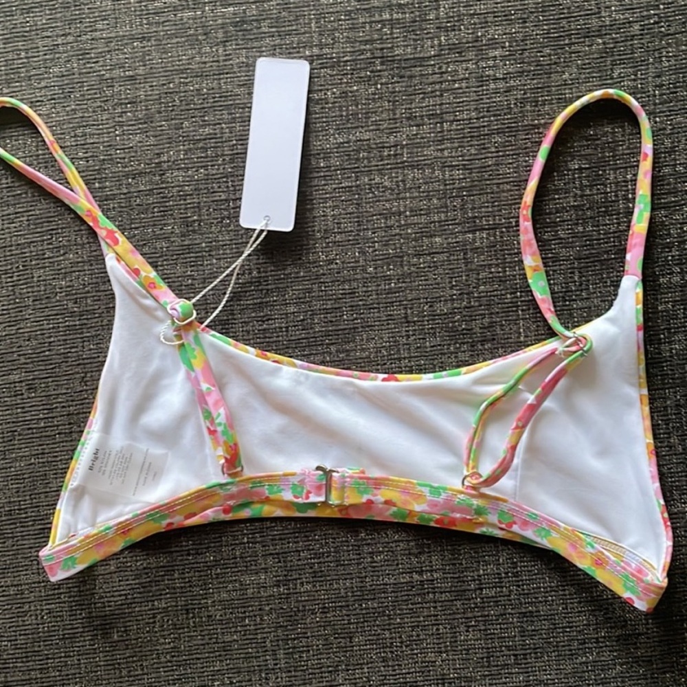 Bright Swimwear Floral Bikini Top - Picture 3 of 4